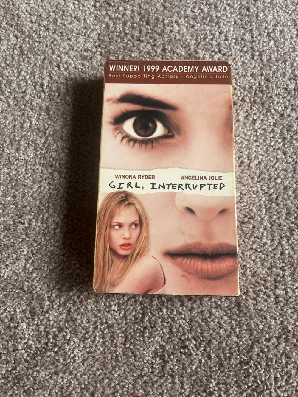 Girl, Interrupted VHS Tape Winona Ryder, Angelina Jolie